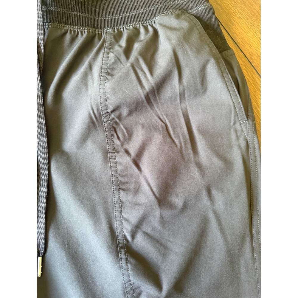 Quince Womens Ultra-Stretch Performance Joggers Black Size M Drawstring Athletic - Picture 4 of 10